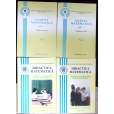 GAZETA MATEMATICA 2013 SERIA A N3.1-4 + DIDACTICA MATEMATICA NR.1-2 (4 REVISTE)