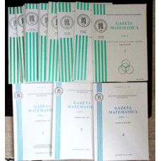 GAZETA MATEMATICA 2009, SERIA B NR.2-12, SERIA A NR.1-2, 4 (13 REVISTE)
