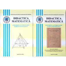 DIDACTICA MATEMATICA 2025 NR.1-2 - SUPLIMENT LA GAZETA MATEMATICA