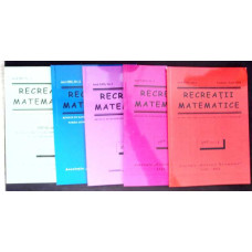RECREATII MATEMATICE 5 NR. DIVERSE: 2005, 2019, 2020, 2022, 2024 (5 REVISTE)