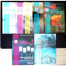 GAZETA MATEMATICA 2025 SERIA B, NR.1-5, 9 + OLIMPIADA NATIONALA A 75-A (7 REVISTE) GAZETA MATEMATICA 2025 SERIA B, NR.1-5, 9 + OLIMPIADA NATIONALA A 75-A (7 REVISTE)