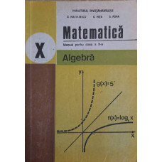 MATEMATICA. ALGEBRA. MANUAL PENTRU CLASA A X-A
