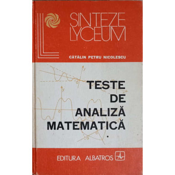 TESTE DE ANALIZA MATEMATICA