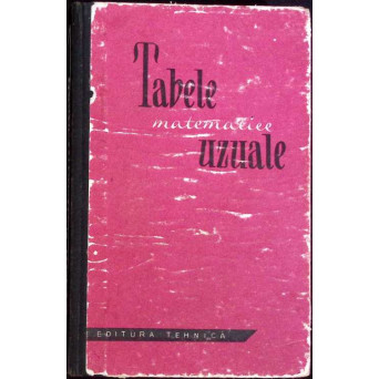TABELE MATEMATICE UZUALE