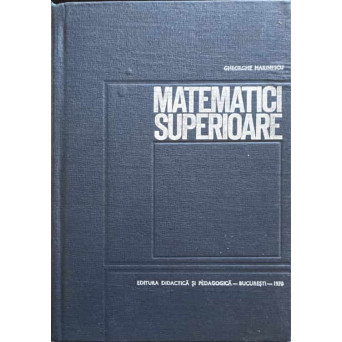 MATEMATICI SUPERIOARE