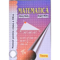 MATEMATICA. MANUAL PENTRU CLASA A VII-A MATEMATICA. MANUAL PENTRU CLASA A VII-A