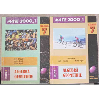 ALGEBRA GEOMETRIE CLASA 7 PARTEA 1,2