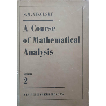 A COURSE OF MATHEMATICAL ANALYSIS VOL.2