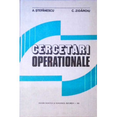 CERCETARI OPERATIONALE