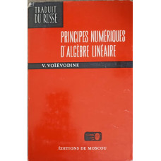 PRINCIPES NUMERIQUES D'ALGEBRE LINEAIRE