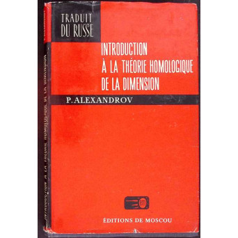 INTRODUCTION A LA THEORIE HOMOLOGIQUE DE LA DIMENSION