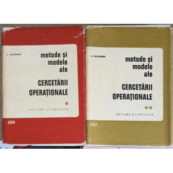 METODE SI MODELE ALE CERCETARII OPERATIONALE VOL.1-2