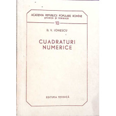 CUADRATURI NUMERICE