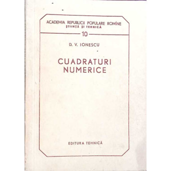 CUADRATURI NUMERICE