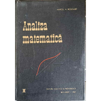 ANALIZA MATEMATICA VOL.1