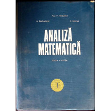 ANALIZA MATEMATICA VOL.1
