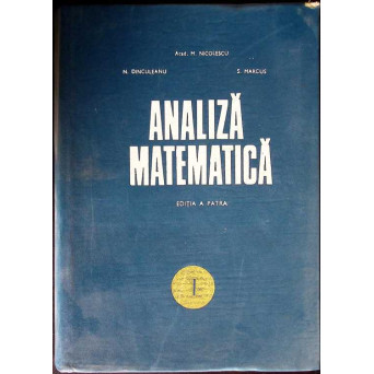 ANALIZA MATEMATICA VOL.1