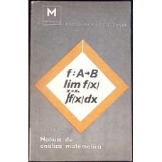 NOTIUNI DE ANALIZA MATEMATICA
