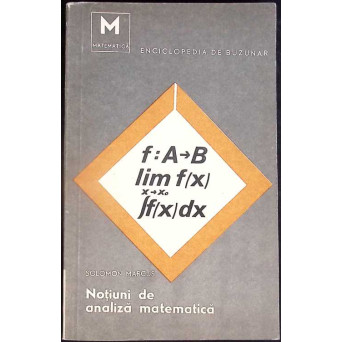 NOTIUNI DE ANALIZA MATEMATICA