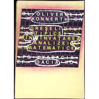 GRESELI TIPICE IN INVATAREA ANALIZEI MATEMATICE