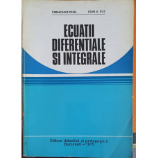 ECUATII DIFERENTIALE SI INTEGRALE