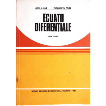 ECUATII DIFERENTIALE