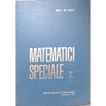 MATEMATICI SPECIALE VOL.2