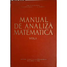 MANUAL DE ANALIZA MATEMATICA VOL.1