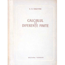 CALCULUL CU DIFERENTE FINITE