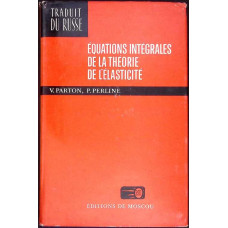 EQUATIONS INTEGRALES DE LA THEORIE DE L'ELASTICITE