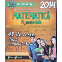 BACALAUREAT 2014 MATEMATICA