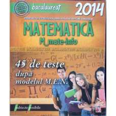 BACALAUREAT 2014 MATEMATICA
