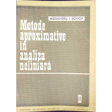 METODE APROXIMATIVE IN ANALIZA NELINIARA