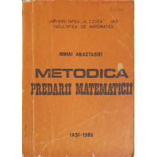 METODICA PREDARII MATEMATICII