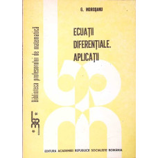 ECUATII DIFERENTIALE. APLICATII