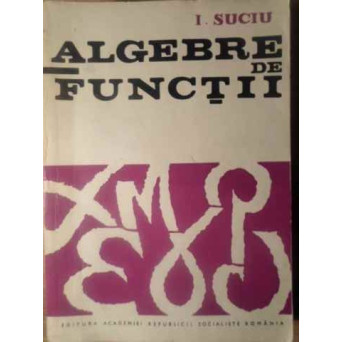 ALGEBRE DE FUNCTII