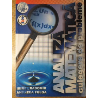 ANALIZA MATEMATICA. CULEGERE DE PROBLEME