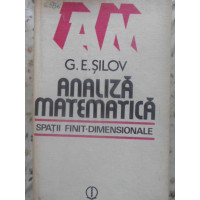 ANALIZA MATEMATICA. SPATII FINIT-DIMENSIONALE ANALIZA MATEMATICA. SPATII FINIT-DIMENSIONALE