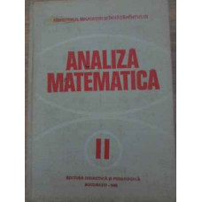 ANALIZA MATEMATICA VOL.II