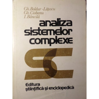ANALIZA SISTEMELOR COMPLEXE