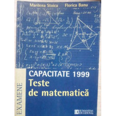 CAPACITATE 1999. TESTE DE MATEMATICA