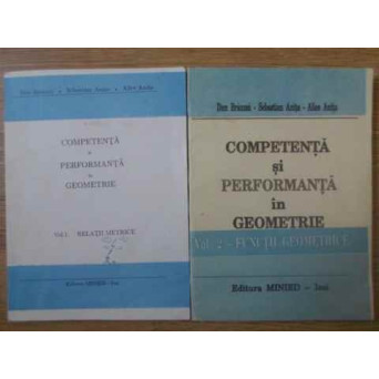 COMPETENTA SI PERFORMANTA IN GEOMETRIE VOL.1-2