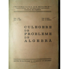 CULEGERE DE PROBLEME DE ALGEBRA