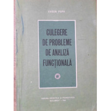 CULEGERE DE PROBLEME DE ANALIZA FUNCTIONALA