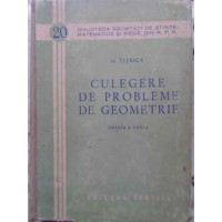 CULEGERE DE PROBLEME DE GEOMETRIE CULEGERE DE PROBLEME DE GEOMETRIE