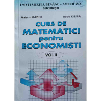 CURS DE MATEMATICI PENTRU ECONOMISTI VOL.2