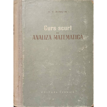 CURS SCURT DE ANALIZA MATEMATICA