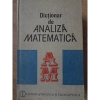 DICTIONAR DE ANALIZA MATEMATICA DICTIONAR DE ANALIZA MATEMATICA