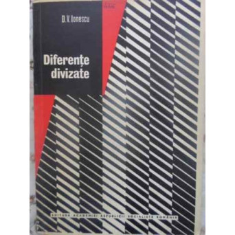 DIFERENTE DIVIZATE
