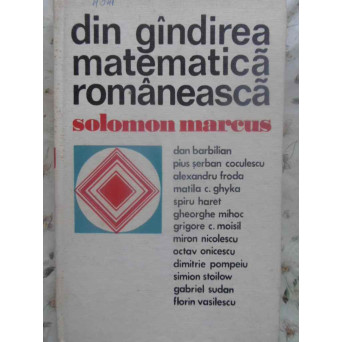 DIN GANDIREA MATEMATICA ROMANEASCA